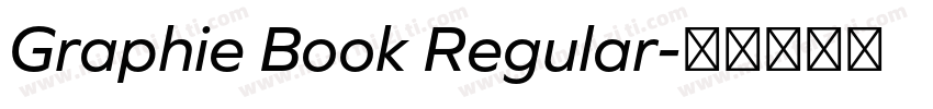 Graphie Book Regular字体转换